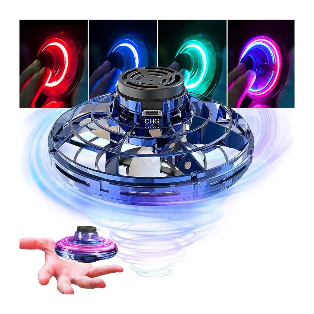 Spinner Volador OVNI LED – Disco Volador Luminoso para Niños & Jóvenes