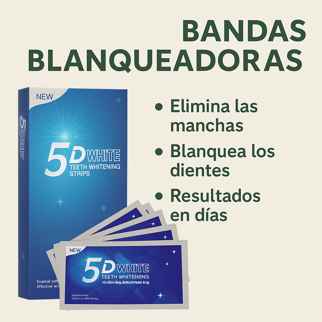 SEMO ® | Tiras Blanqueadores Dentales